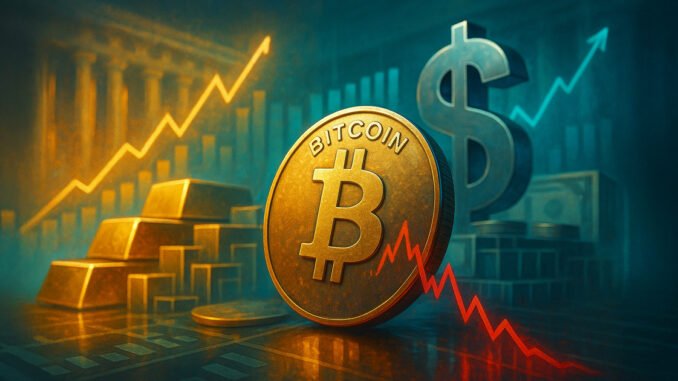 If the debasement trade would catapult Bitcoin, why is the If the debasement trade would catapult Bitcoin, why is the market down?