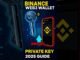 Import Binance Web3 Wallet Using Private Key in Seconds 🚀