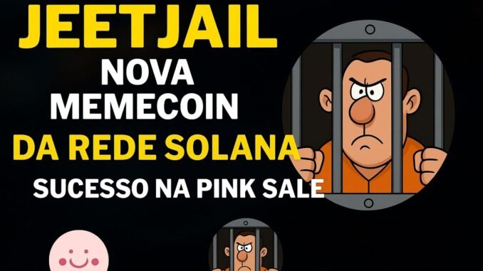 🚀 JEET JAIL: A Nova Sensação da Solana! Pré-Venda Insana — 9x Acima do Alvo! 🔥