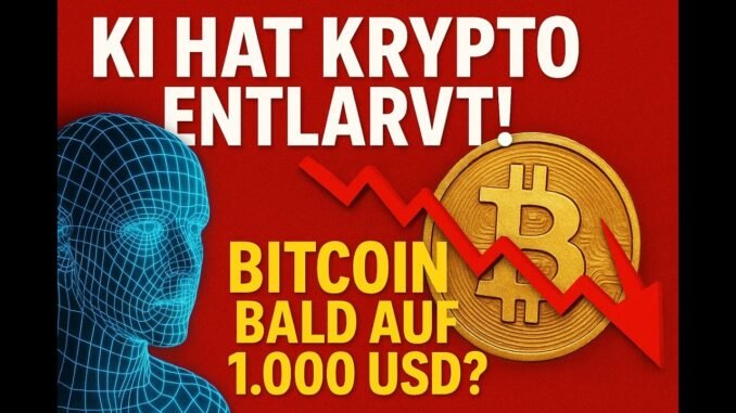 KI hat Krypto entlarvt! Bitcoin bald auf 1.000 USD?