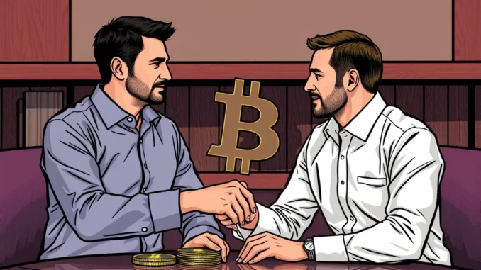 AI generated image for a crypto deal