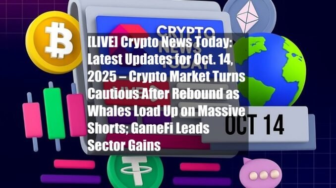 [LIVE] Crypto News Today: Latest Updates for Oct. 14, 2025 –