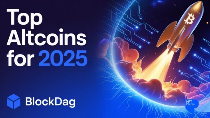 Leading 4 Crypto Coins for 2025: BlockDAG Dominates Stellar, Sui logo