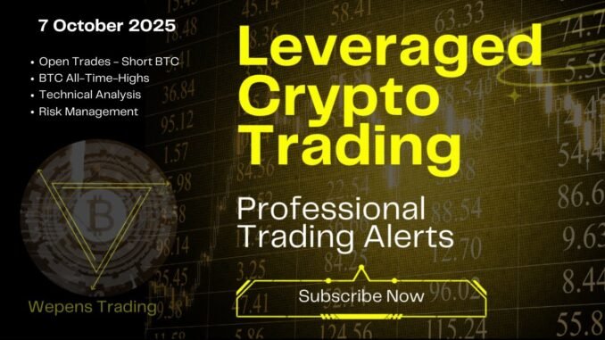 Leveraged Crypto Trading Alerts - 7 October 2025