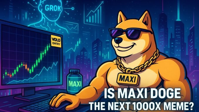 Grok Predicts Dogecoin Price: Is Maxi Doge the Next 1000x Crypto to Explode?