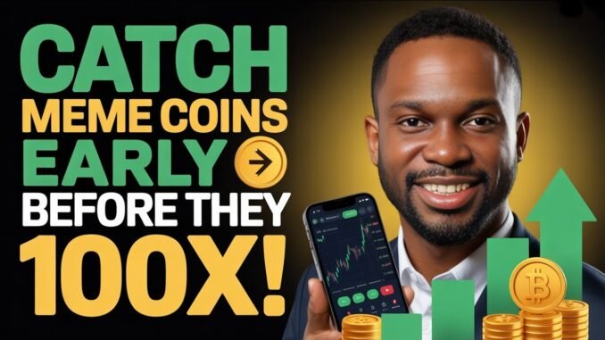 Meme Coin Trading | How To Find Meme Coins Before They 100x Using DexScreener & Phantom Wallet