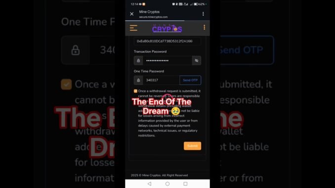 🔥 Mine Crypto & Botalpha Latest Update Today 📢 | New Withdrawal Plan & New Project Launch 🚀 |