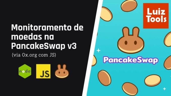 Monitoramento de moedas na PancakeSwap v3 via 0x com JS