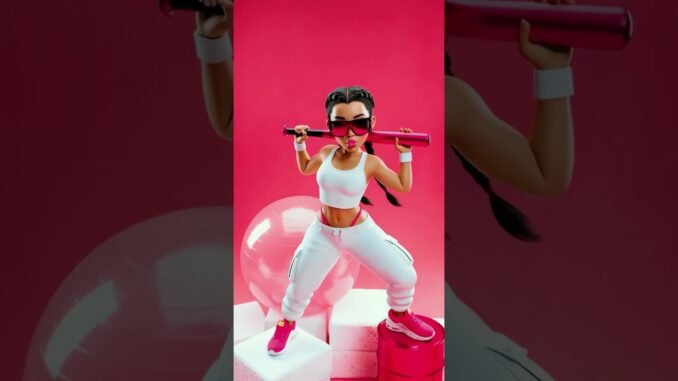 Nike CGI promo using AI / Nano Banana + Grok #ai #veo3 #3d #nike #sora2 #grok #nanobanana