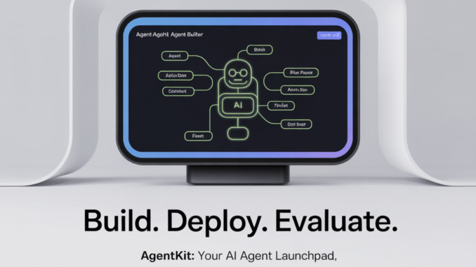 OpenAI Debuts Agent Builder and AgentKit: A Visual-First Stack for Building, Deploying, and Evaluating AI Agents