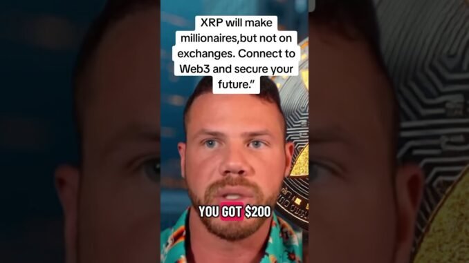 Own your future, connect your wallet to Web3 and take custody of your assets #crypto #xrparmy #xrp