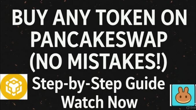 PANCAKE SWAP: HOW TO BUY TOKENS ON BNB CHAIN ON YOUR DEX WALLET (OKX)