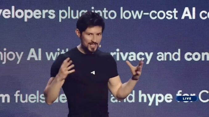 Pavel Durov on Cocoon | Telegram Founder Talks AI, Blockchain & GPU Crypto