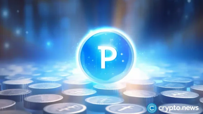 PayPal's PYUSD stablecoin logo