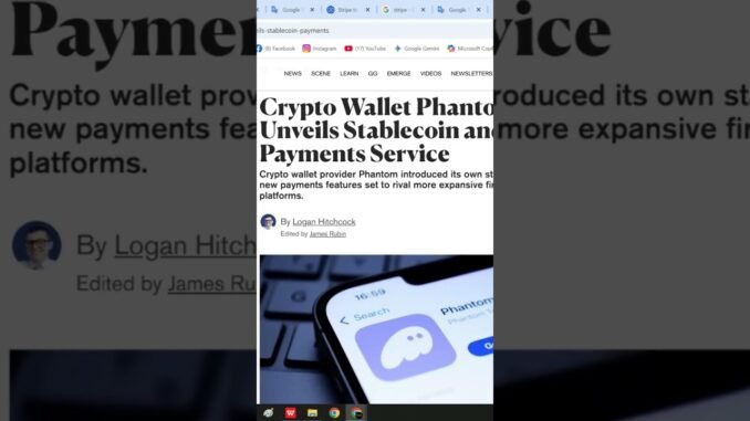 Phantom Just Launched a STABLECOIN! ($CASH)