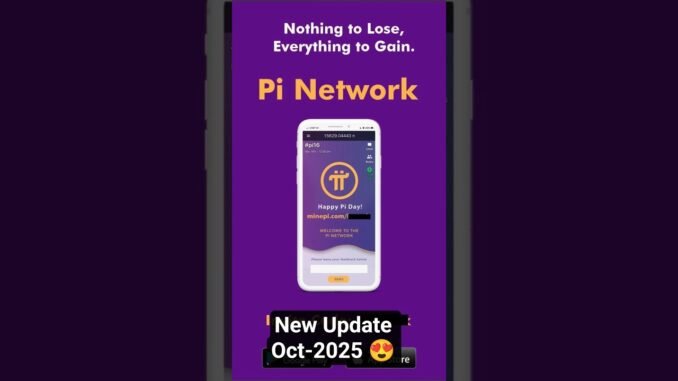 Pi Coin New Update 2025 | Big News for Pi Network Users 🚀 Rising of Pi #shorts #picoin #crypto