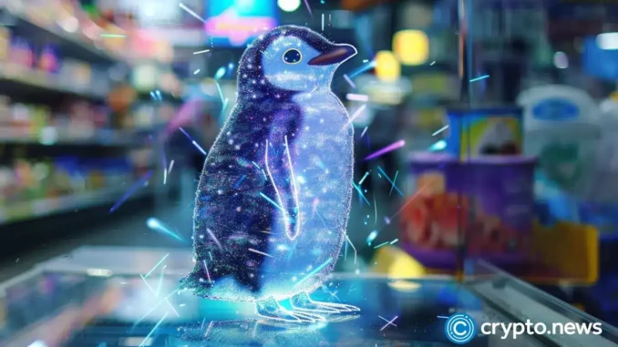 Pudgy Penguins waddle higher despite overall NFT sales slump