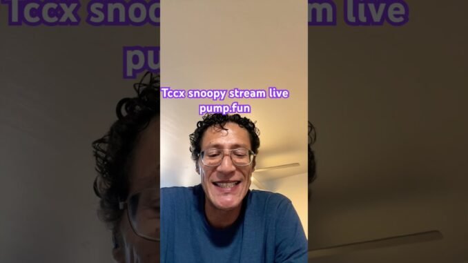 Pump.fun tccx snoopy coin