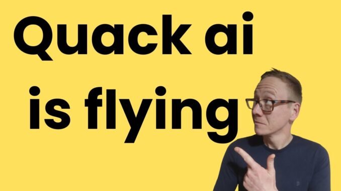 Quack ai crypto review - spiked up in price
