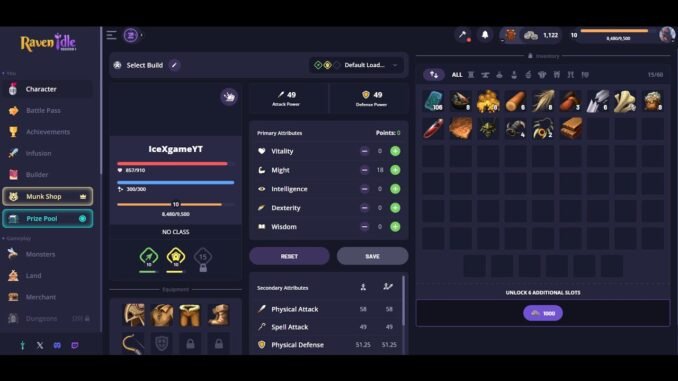 Ravenidle Official Release Web3 P2A