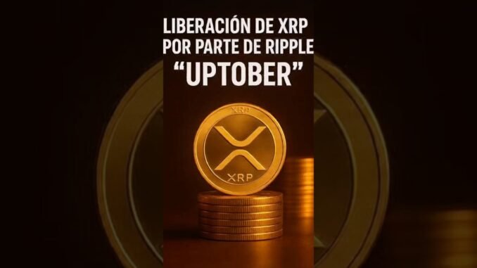 Ripple liberará 1.000 millones de XRP de su cuenta de garantía el 1 de octubre