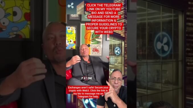 Secure your crypto in a web3 wallet. #xrp #xrparmy #crypto #web3 #viral #btc #xrpnews #shorts