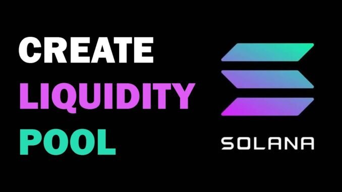 Solana Liquidity Pool Tutorial 2025 | Make Your Token Tradeable