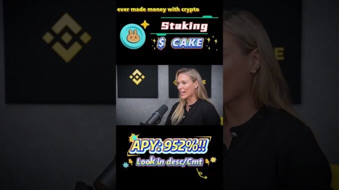 Stake CAKE Coin in PancakeSwap – Passive Income Guide #CAKEIncomeStrategy #crypto #PancakeSwapCAKE