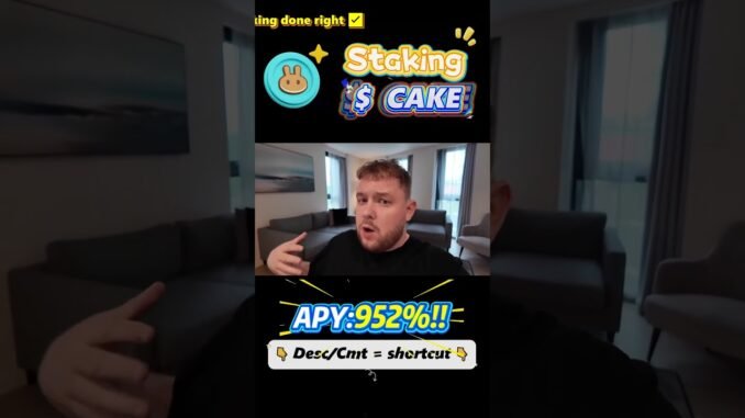 Stake CAKE Coin – High Yield PancakeSwap Secrets #yieldfarming #CAKEProfit #crypto