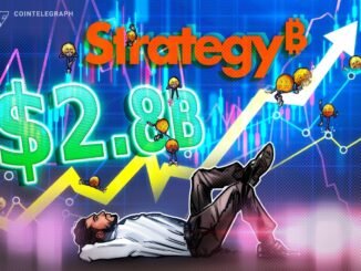 Strategy Q3 Income Narrows to $2.8B as mNAV Shrinks
