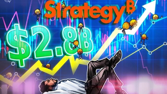 Strategy Q3 Income Narrows to $2.8B as mNAV Shrinks Strategy Q3 Income Narrows to $2.8B as mNAV Shrinks