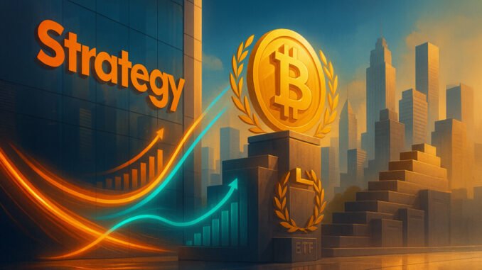 Strategy reports $3.9B Bitcoin gain in Q3, becomes the 106th largest US public firm