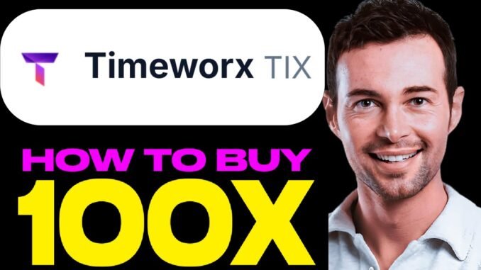 $TIX — HOW TO BUY TIMEWORX TOKEN CRYPTO COIN on BINANCE, PANCAKESWAP, BNB, BSC