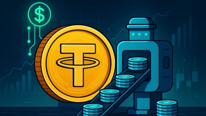 Tether Mints Another 1B USDT – $7B in Stablecoins Issued Since The Crash