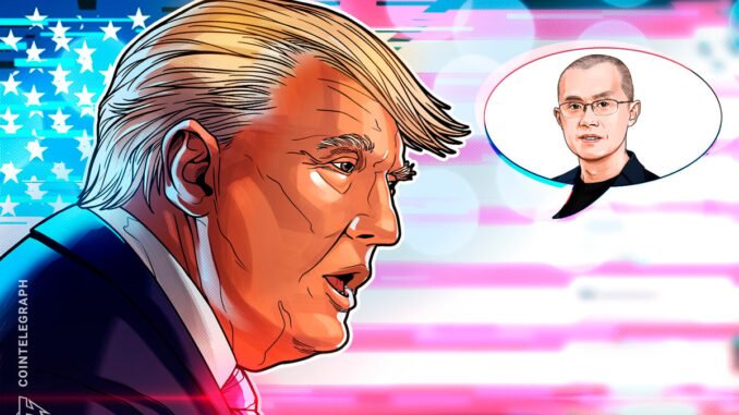 Trump Pardons Binance Founder CZ