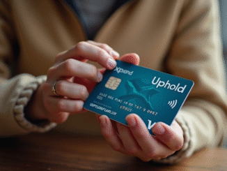 A Card Labelled Uphold