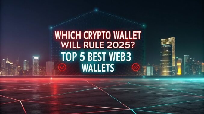 Which Crypto Wallet Will Rule 2025? Top 5 Best Web3 Wallets