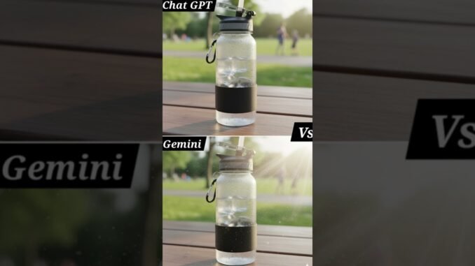 “Which one looks more real? 🤔”#AIvsAI #ChatGPT #Gemini #AIart #trendingreels