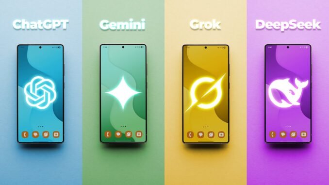 Who’s the Real AI King? ChatGPT vs Gemini vs Grok vs DeepSeek!