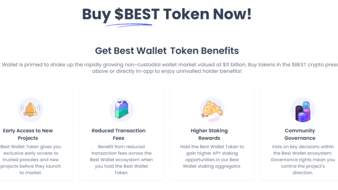 Why $BEST Is Worth Watching Best Wallet token benefits.