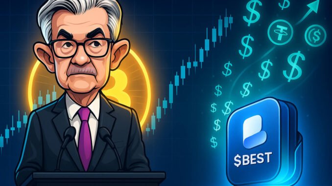Why $BEST Is a Smart Buy Now Fed Rate Cut and Stablecoin Flows Set Stage for Uptober Rally – $BEST Token Poised to Benefit