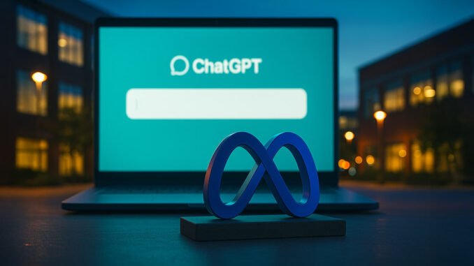 Why ChatGPT's prompt box has Meta up at night