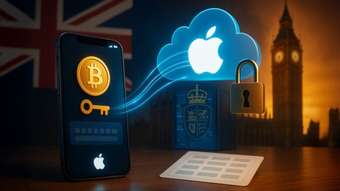 Will Apple give governments Bitcoin private key backups via $80M iCloud backdoor?