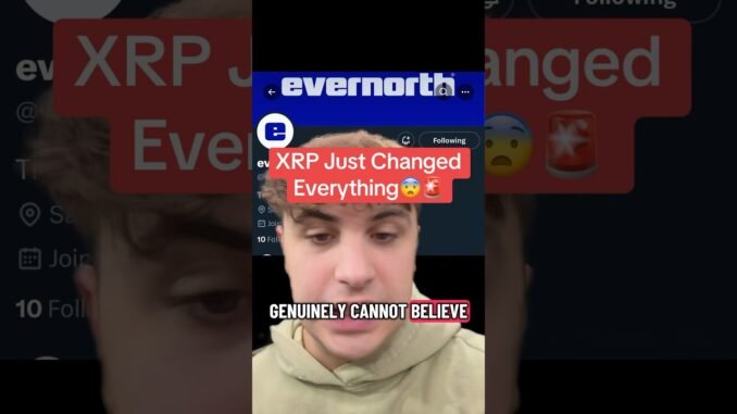 XRP Just Changed Everything😨🚨