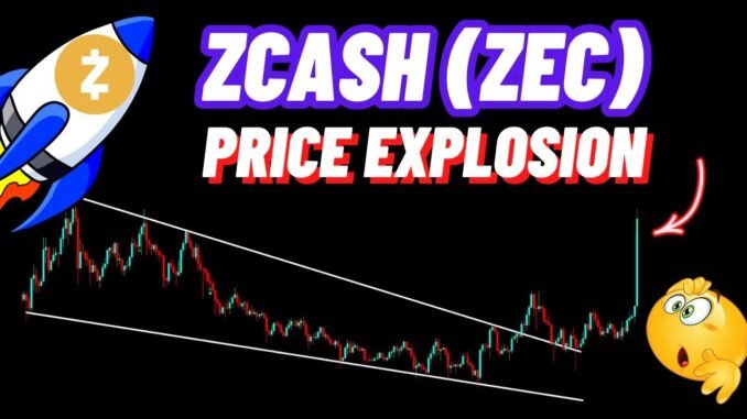 ZEC Price Explosion 🚀 | Zcash Crypto News & Price Prediction 2025