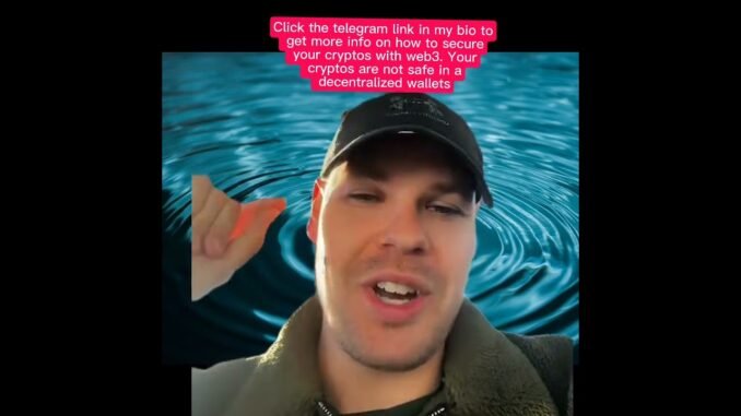 secure your cryptos in a wallet connected to web3 #crypto #xrp#ripple