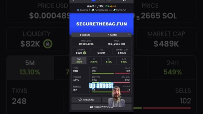 #waveswap #solana #trenches #marketcap #digitalcurrency #crypto #trading #money #dexscreener #profit
