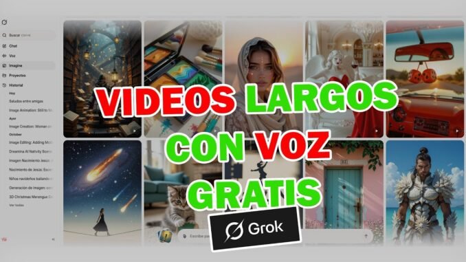 ¿Quieres crear vídeos VIRALES en minutos con GROK AI? - MIRA ESTE VIDEO