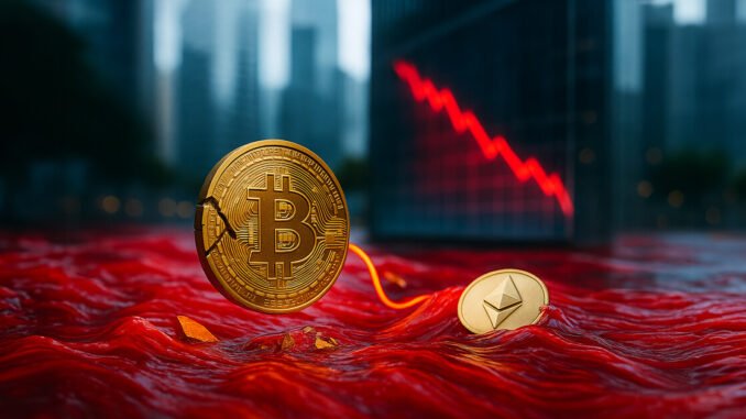 $98k breakdown sparks cascade not seen since May $98k breakdown sparks cascade not seen since May