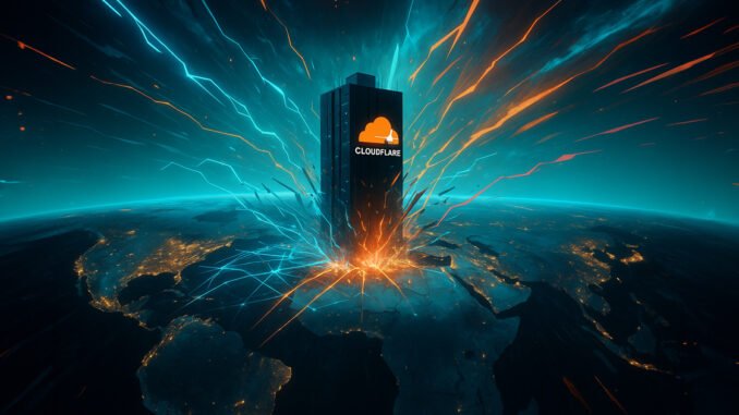 A "failed" centralized bottleneck caused the global internet blackout today